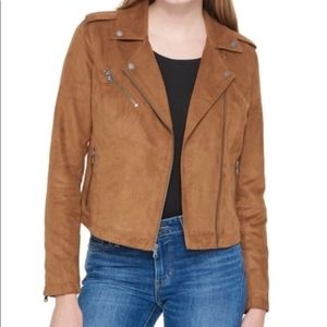 Levi's Faux Suede Moto Jacket
